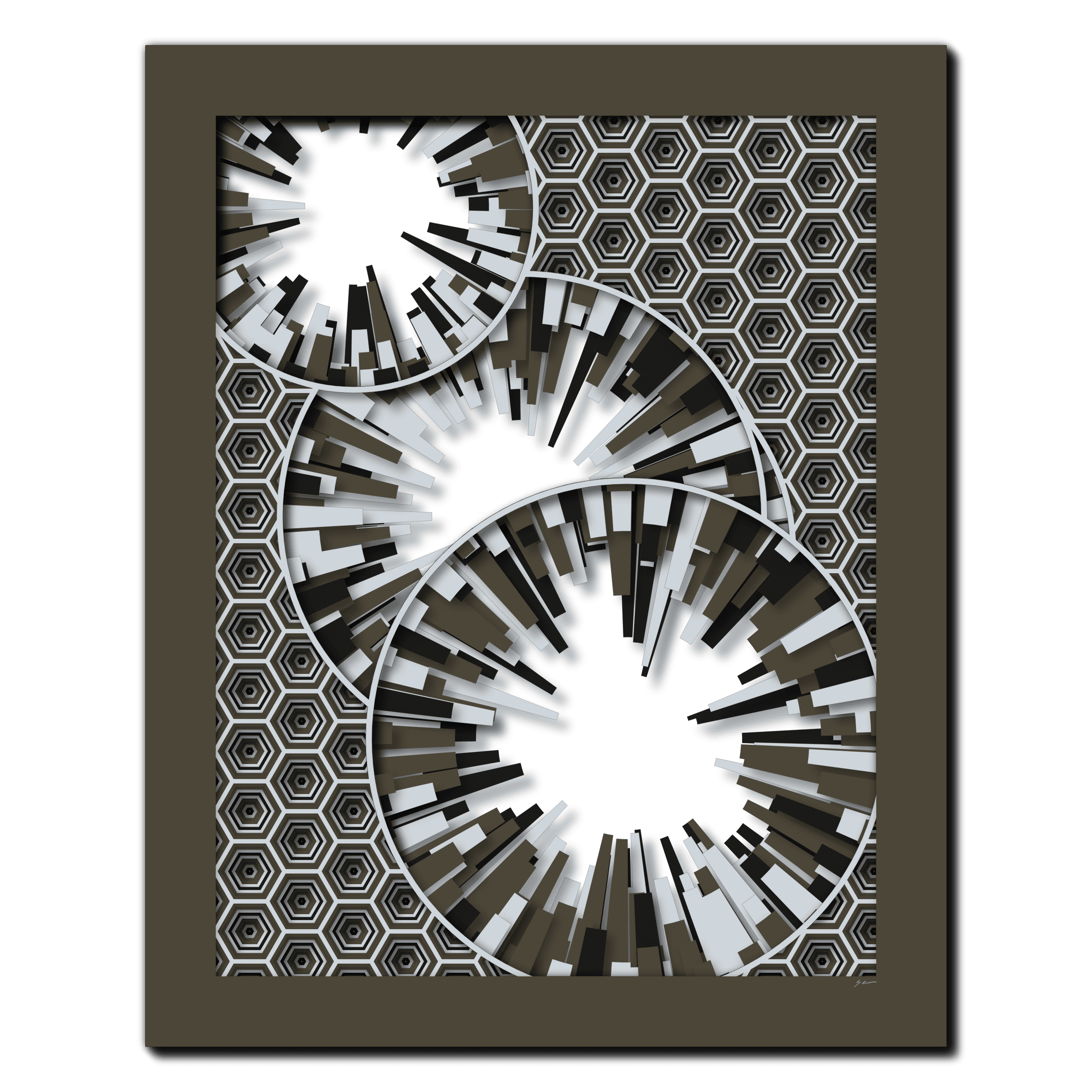 Monochrome Pulse Array