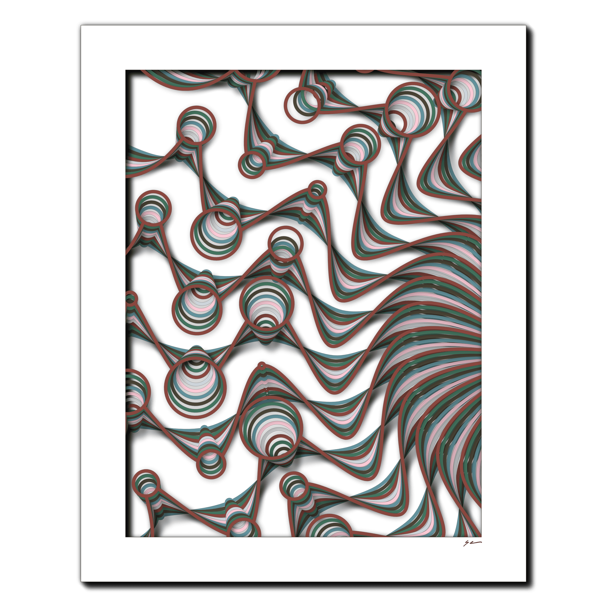 Whimsical Chord Fabric