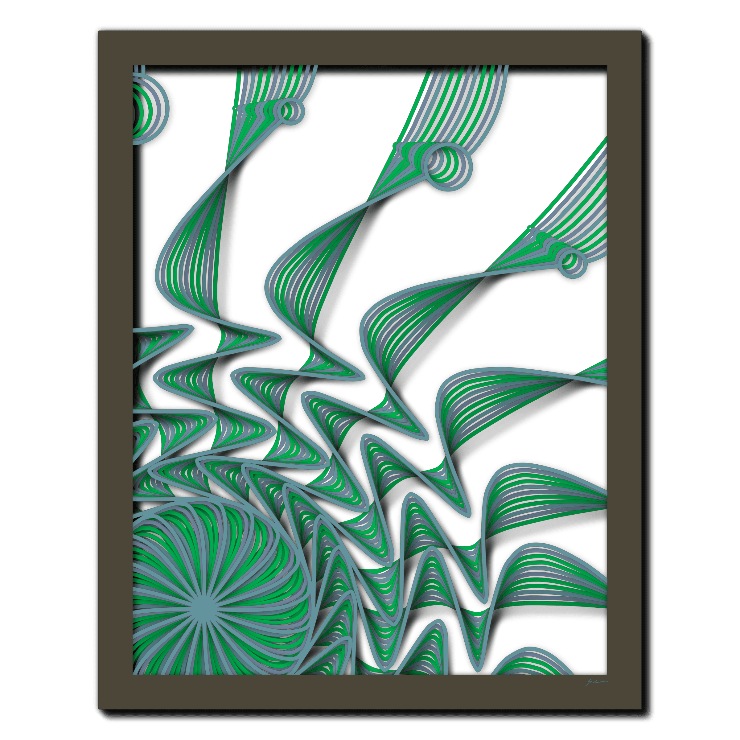 Waves of Verdant Currents