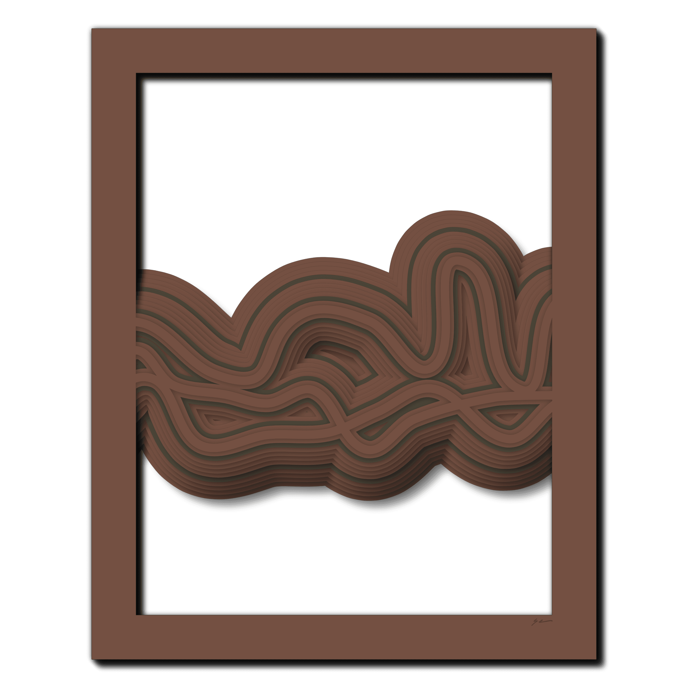Mocha Undulation
