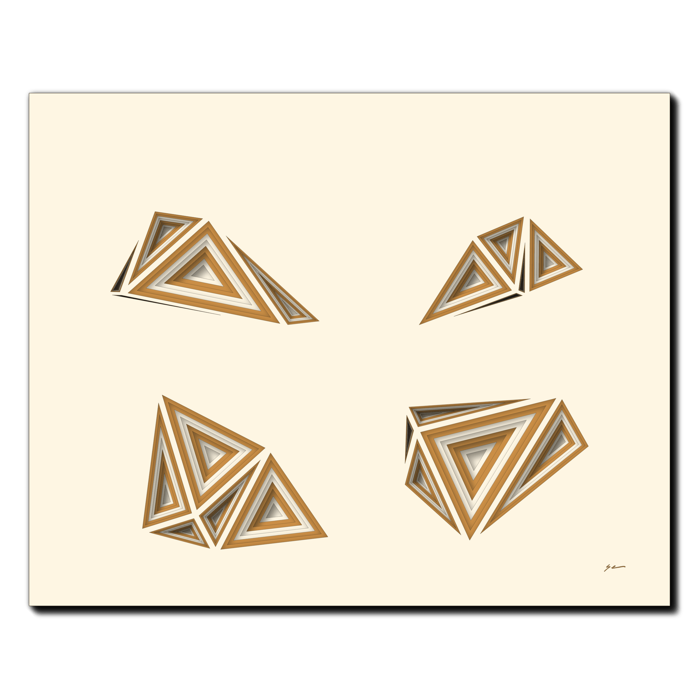 Amber Prism Formation