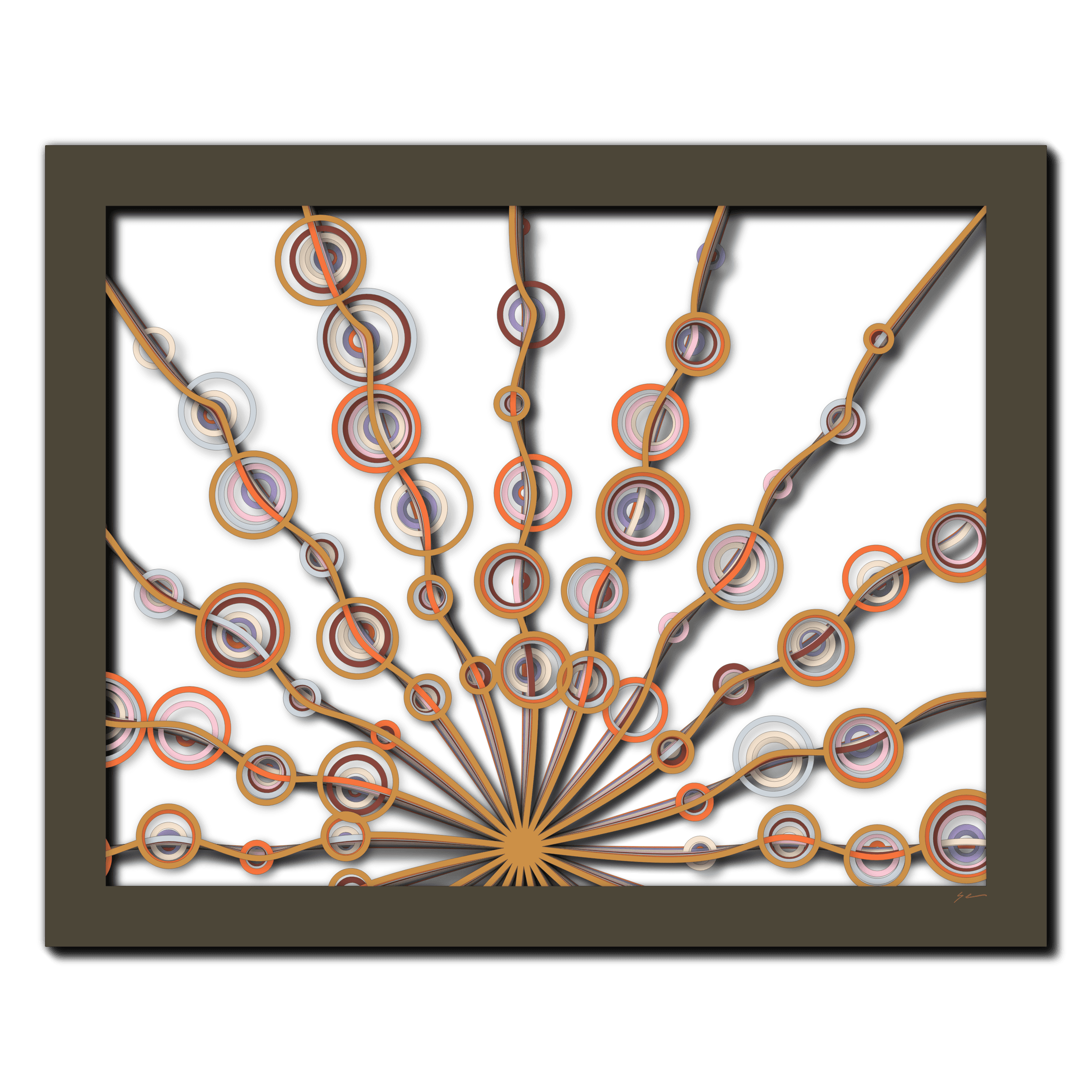 Radiant Spiral Burst