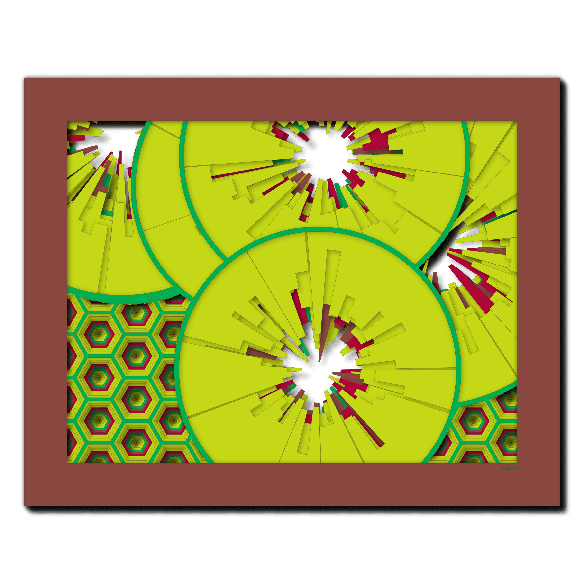 Explosive Verdant Pattern