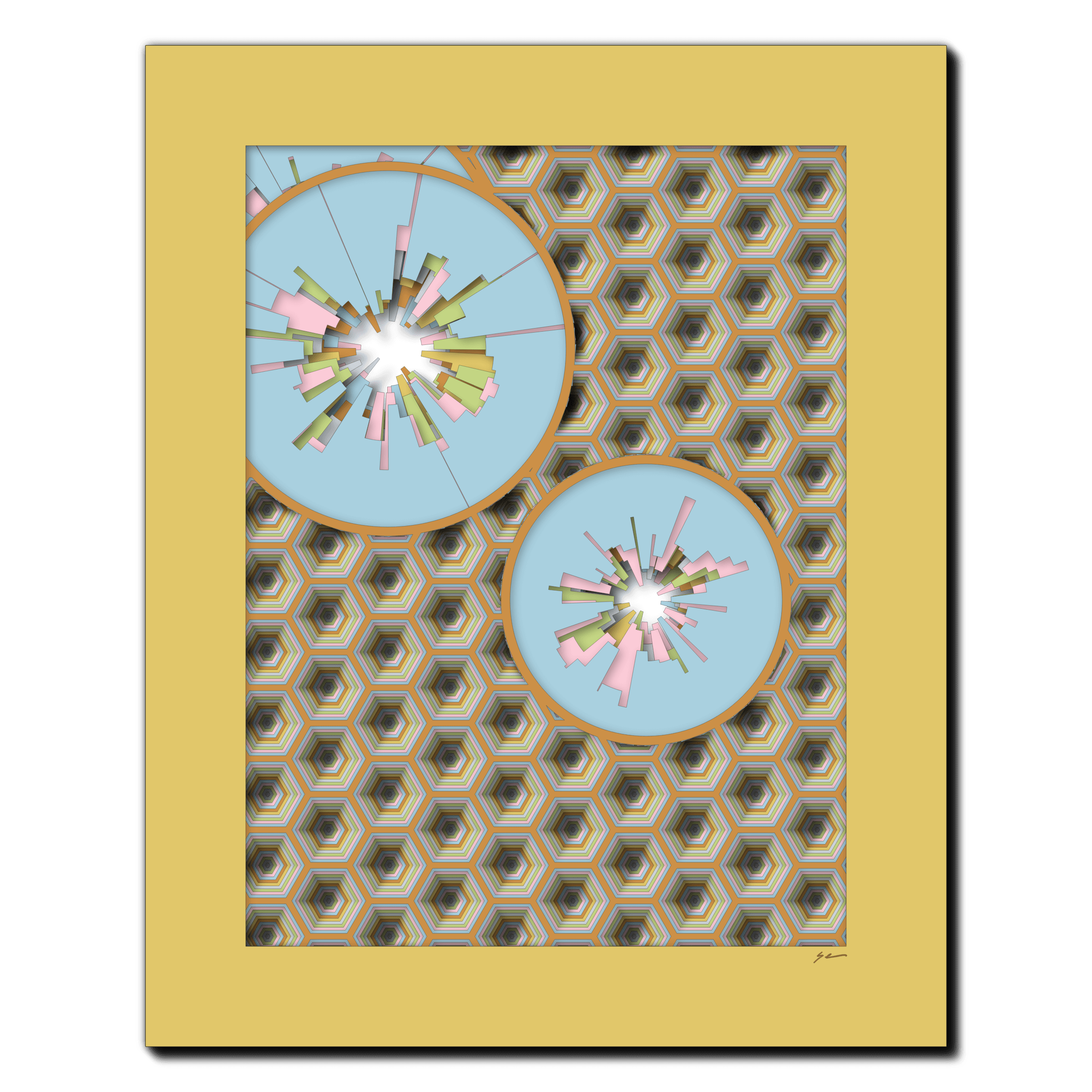 Hexagonal Burst