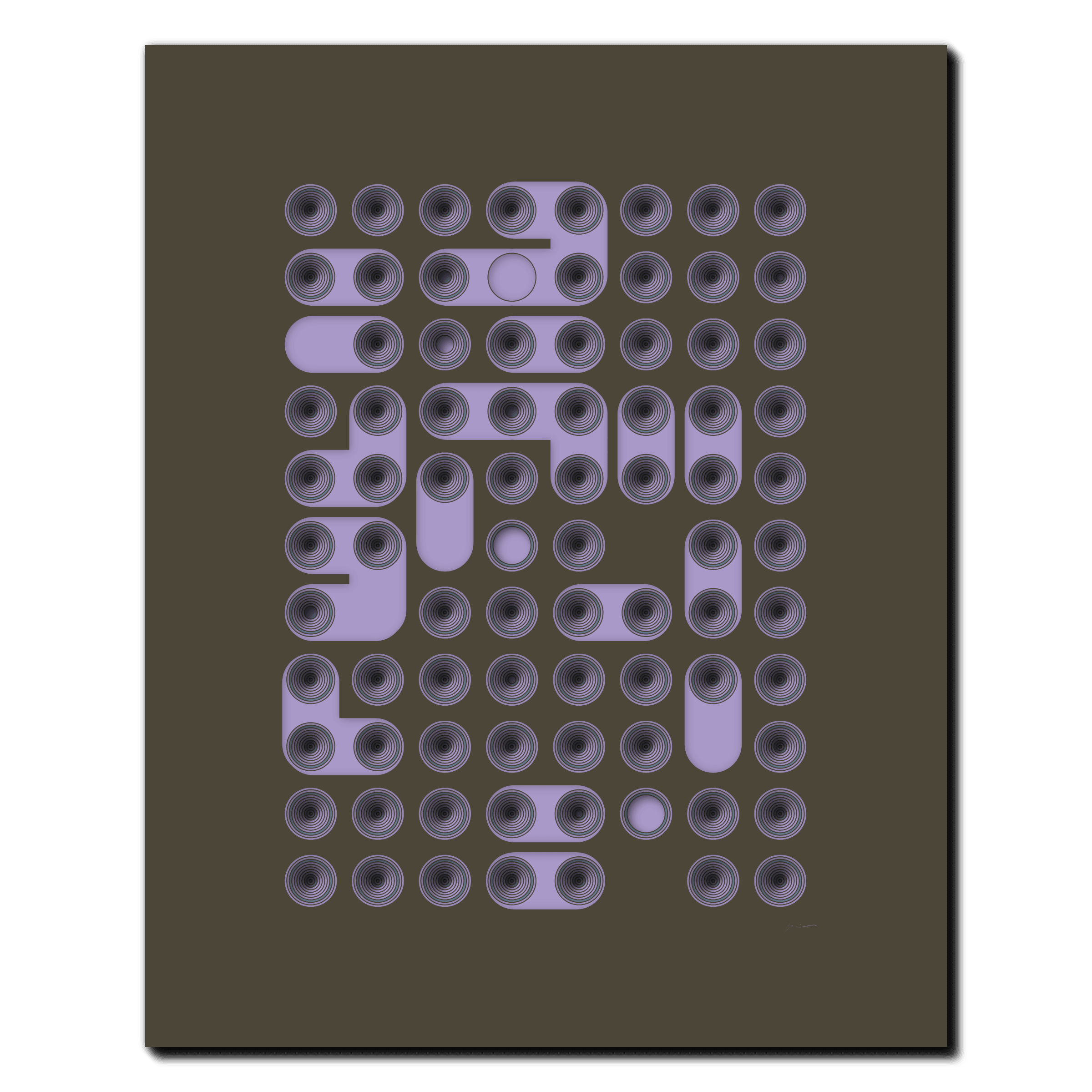 Lavender Circuit Groove