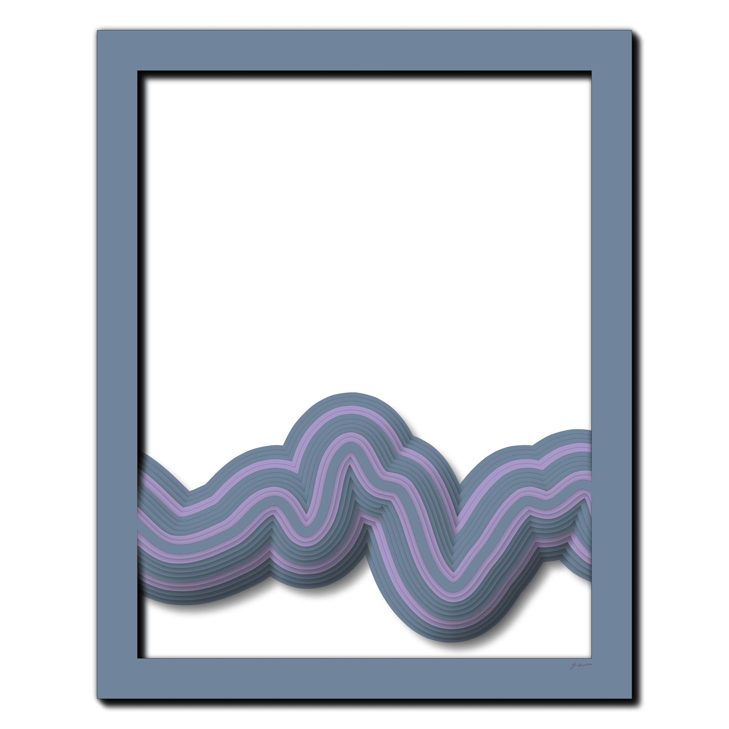 Lavender Undulation