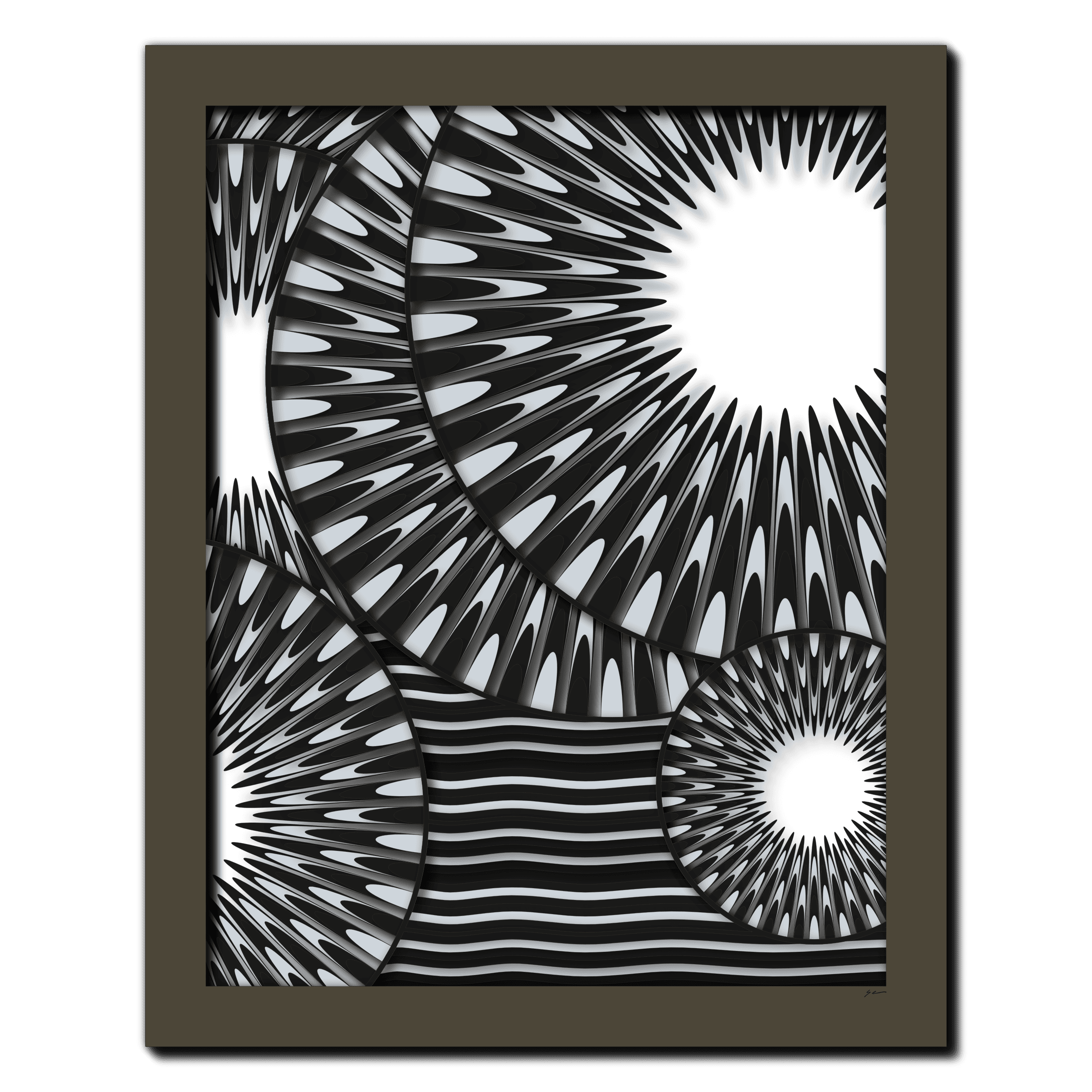 Interlacing Shadows