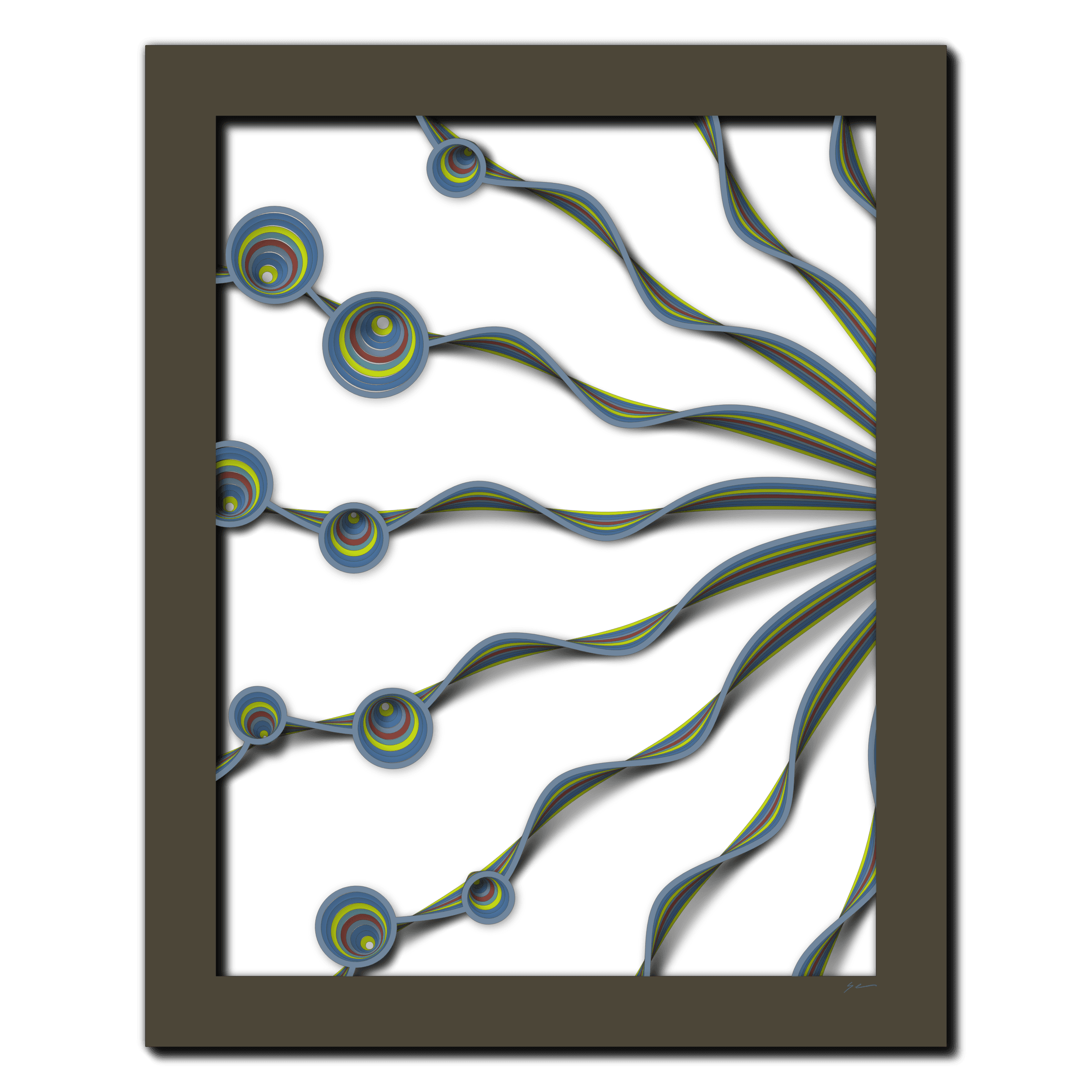 Radial Harmonic Flow