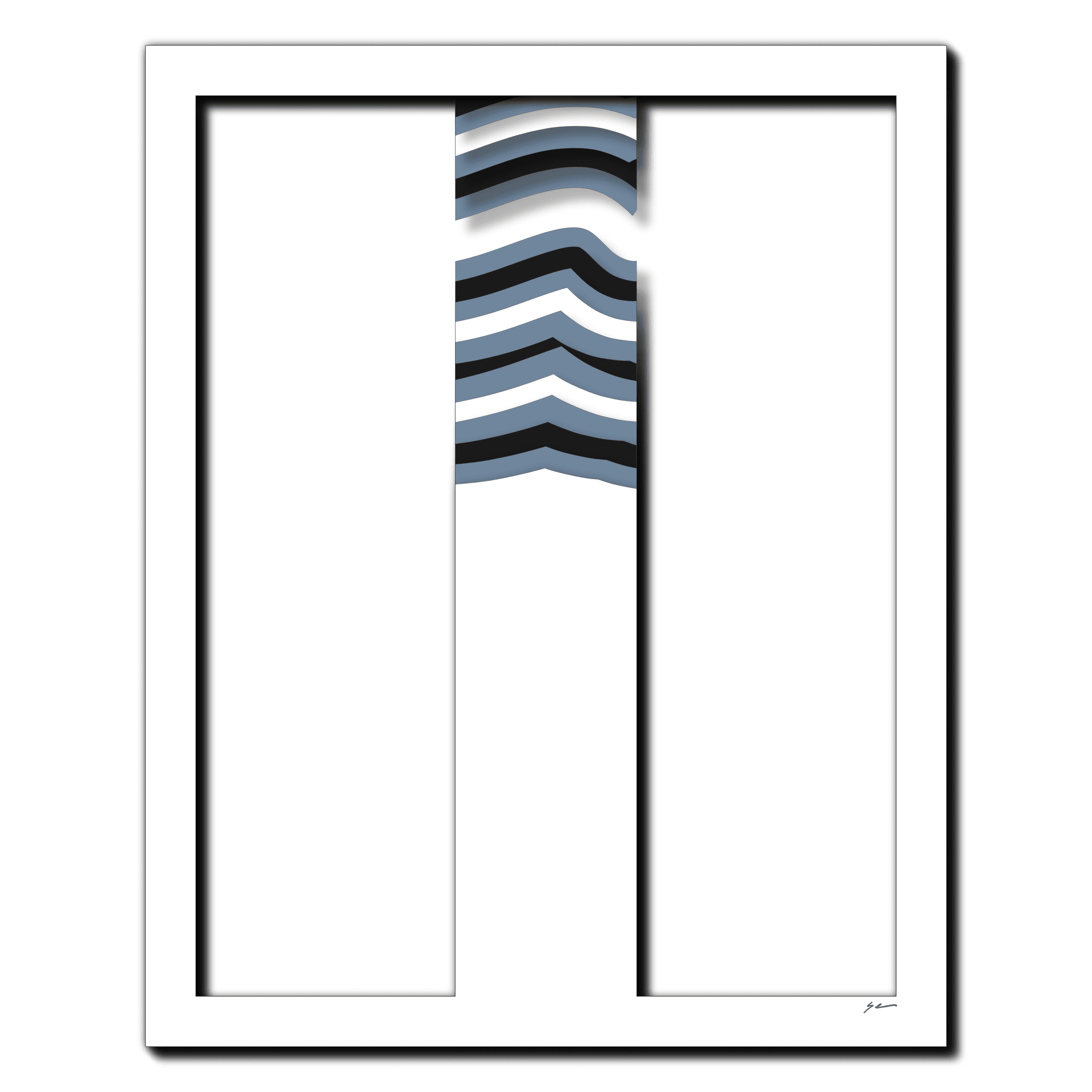 Monochrome Waveform